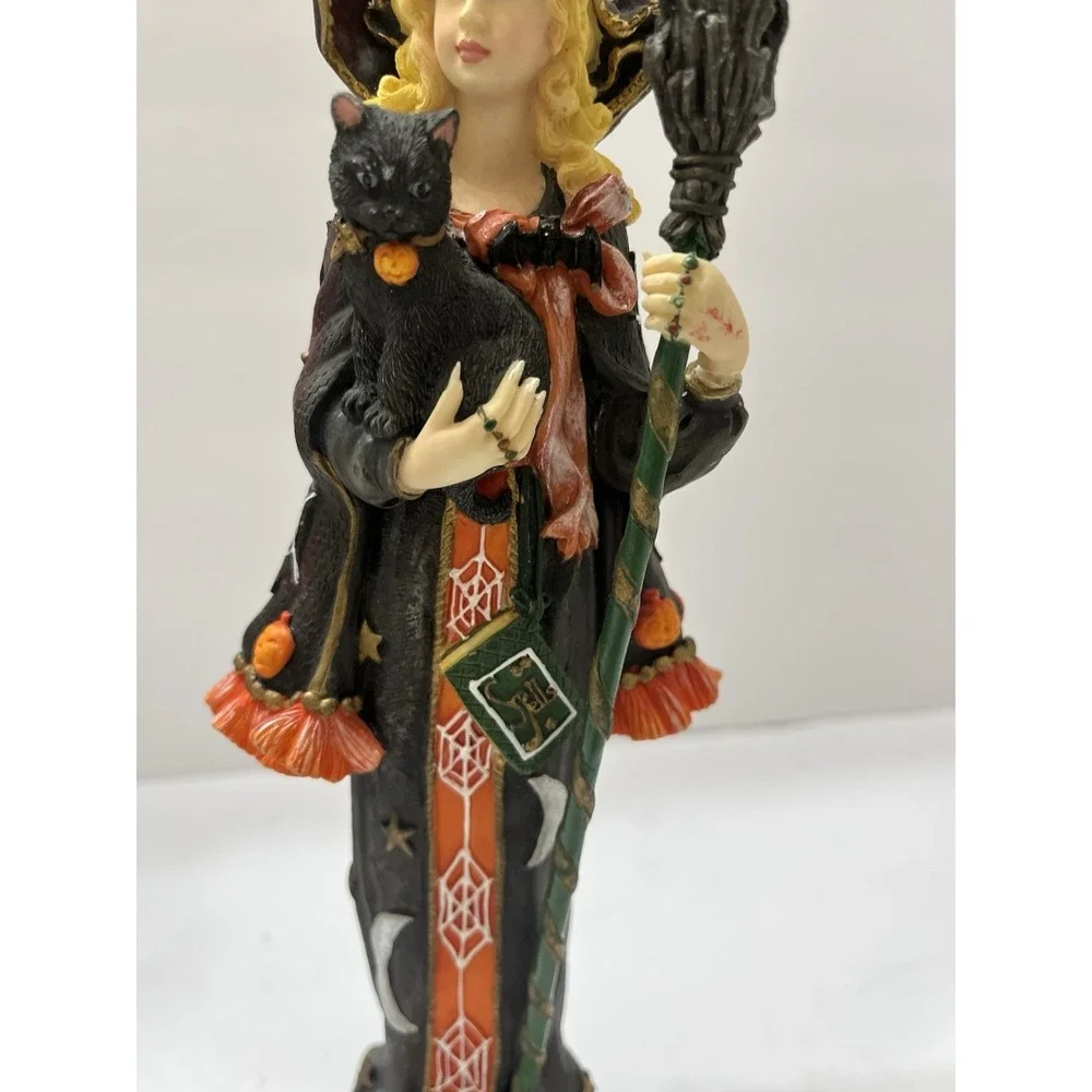 Vintage Lenox Bewitching Beauty Witch Figure Pencil Series 2001 Detailed 12